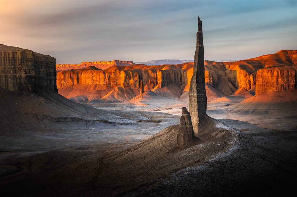 At first, that morning didn’t bring the light I was hoping for. I even ignored the batch of photos I had taken that day while reviewing the raw material. It was only on a second look that I realized the light was just right—there was no need for any extra drama in the picture. The place feels sacred. I'm sure it was exactly this way for people who used to live here.